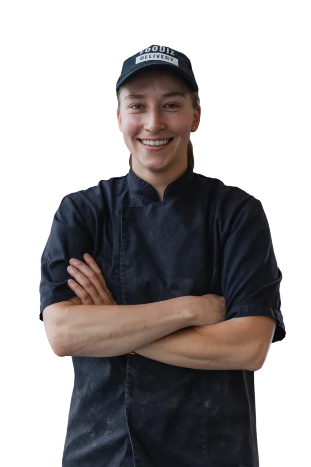 Marie Goethals de Mude, kitchen manager bij Foodiz